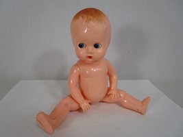 Vintage 1950&#39;s Ideal Boopsie Baby Doll Hard Plastic Molded Hair 8 Inch - £11.68 GBP