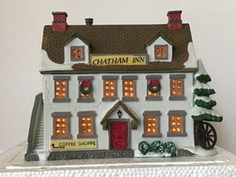 CHATHAM INN &amp; COFFEE SHOP lemax harvest crossing Christmas village 1995 ... - £31.10 GBP