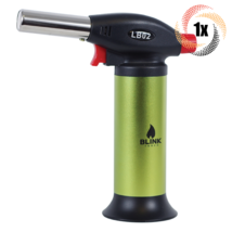 1x Torch Blink LB02 Light Green Refillable Butane Torch | Adjustable Flame - £19.58 GBP