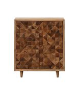 interoknack Rustic Solid Wood Mosaic Sideboard Cabinet  Vintage Entrywa... - $29,368.22 MXN