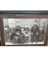 Hermelin Family Photo 1892 - Antique Framed Photograph - 16x13 inches - $1,370.65 MXN