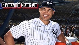 Giancarlo Stanton New York Yankees Refrigerator Magnet #10 - £6.38 GBP
