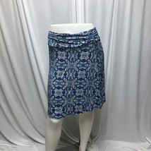 Artisan NY Skirt Womens Small Blue Stretchy A-line - £10.04 GBP