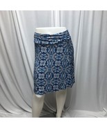 Artisan NY Skirt Womens Small Blue Stretchy A-line - $12.53