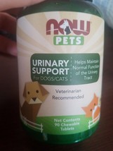 Now Pets Urinary Support For Dogs/Cats 90 Chewable Tablets - £27.93 GBP