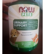 Now Pets Urinary Support For Dogs/Cats 90 Chewable Tablets - £27.93 GBP