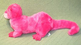 Sea Otter 17&quot; Plush Pink Destination Nation Stuffed Animal Aurrora Soft Toy - £8.49 GBP