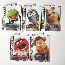 Hot Wheels Disney The Muppets Complete Set of 5 Cars 2021 Mattel Die-Cas... - £18.00 GBP