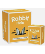 Rabbit Hole What Will Your Friends Fall for? Party Game w/ Expansion Pack SEALED - $12.59