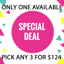 Mon -TUES Flash Sale! Pick Any 3 For $124 Best Offers Discount - £196.12 GBP
