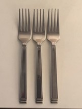 3 Dinner Forks Stainless Tools of the Trade TOT25 Made in Japan 7 3/8&quot; - £17.26 GBP