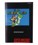 Super Mario World SNES Super Nintendo Instruction Booklet Manual Only - $4.82