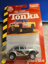 Maisto Tonka Volkswagon VW Beetle Baja Bug Vintage 1:64 Silver Factory Sealed - £5.24 GBP