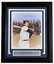 Joe Dimaggio Firmado Enmarcado 8x10 New York Yankees Foto JSA YY04902 - $387.99