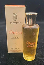 L&#39;Origan Perfumed Scented Bath Oil 2.0 Oz. By Coty. Vintage. NIB  - $186.99