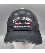 105th US Open Pinehurst #2 Golf Cap Hat Navy Blue Flag USA 2005 Logo Rare - $9.99