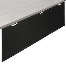 VIVO Black Under Desk Privacy &amp; Cable Management Sleeve Panel 60&quot; Kit - £58.06 GBP