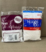 Lot 2 Hanes Too Day Sheer &amp; Silk Reflections Pantyhose Lot Size AB NIP H... - $14.25