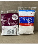 Lot 2 Hanes Too Day Sheer &amp; Silk Reflections Pantyhose Lot Size AB NIP H... - $263.00 MXN