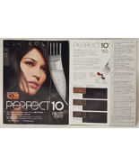 (2 Ct) Clairol Nice&#39;n Easy Perfect 10 Hair Color 2 Black 10min Permanent - $566.32 MXN