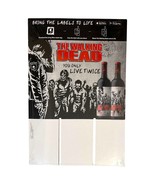 THE WALKING DEAD 2018 Set of 5 Wine Display Case Cards New in Package NI... - $249.00