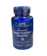 Life Extension Enhanced Super Digestive Enzymes 60 Veg Capsules exp 10/2026 - $17.99