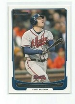 Freddie Freeman (Atlanta Braves) 2012 Bowman Card #168 - $4.99