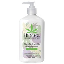 Hempz Black Fig &amp; Vanilla Herbal Body Moisturizer 17oz - £35.45 GBP