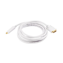 Monoprice 6000 Mini Displayport To Dvi CABLE-WHITE 10FT - £34.84 GBP