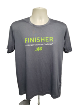 2014 JP Morgan Corporate Challenge Finisher Adult Small Gray Jersey - £14.04 GBP