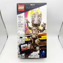 Lego Marvel The Infinity Saga I Am Groot 76217 New Box Shows Wear - $34.99