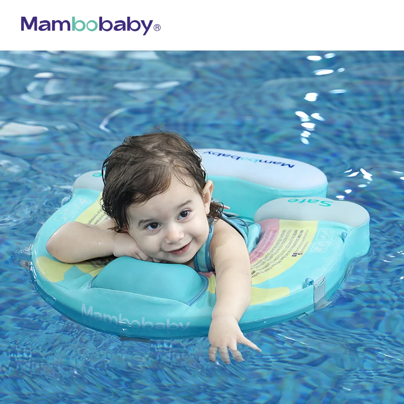 Mambobaby Newest Baby Float With Roof Chest Swimming Ring Kids Waist Swim Floats - £95.04 GBP