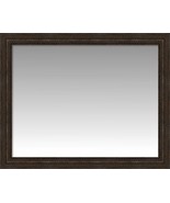 Custom Luxury Horizontal Wall Mirror with Rustic Brown Rope Lip Frame - £290.37 GBP+