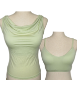 OGL Soft Stretchy Tencel Draped Neck Tank Top + Cami Set Size Small - £18.68 GBP