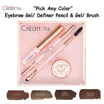 Beauty Creations Eyebrow Essentials- Brow Definer &amp; Pencil &amp; Clear Gel &amp;... - $13.75