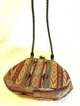 Small Vintage Brazilian Purse Colorful Fabric Made In Brazil By Art Mosa... - £17.29 GBP