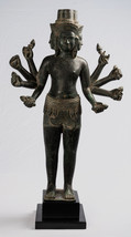 Antik Bayon Stil Khmer Bronze Brahma - Hindu God Creation - 85cm/86.4cm - $1,919.00