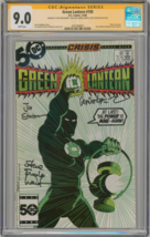 Green Lantern #195 CGC SS 9.0 SIGNED Joe Staton Steve Englehart Garcia Lopez Art - £84.02 GBP