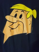 Barney Rubble Large Face Print Graphic Tee Mens Small - £10.39 GBP