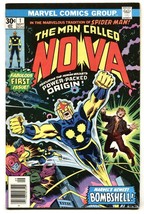 Nova #1-MARVEL Bronze KEY-1976-1st Issue Comic Book - £186.66 GBP