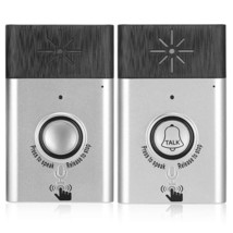 Smart Wireless Voice Doorbell, Two Way Voice Intercom For Home And Offic... - £51.73 GBP