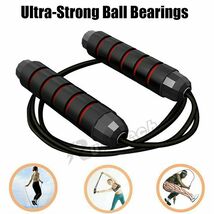 BRANDED  2 Jump Rope Crossfit Boxing Ball Bearing Beaded Fitness - $9.78