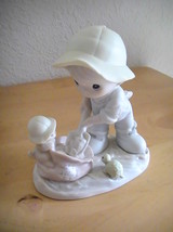 1993 Precious Moments “Nothing Can Dampen The Spirit Of Caring” Figurine  - £19.69 GBP
