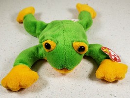 Smoochy the Frog Ty The Beanie Babies Collection October 1, 1997 Tagged Retired - £17.57 GBP
