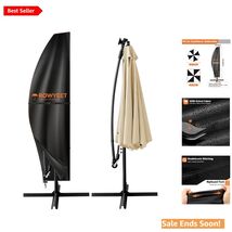 Ultimate Waterproof Umbrella Cover 9-12ft with Adjustable Design &amp; Stora... - $28.66