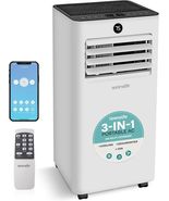 SereneLife SLPAC103W 10,000 BTU Portable Air Conditioner (Open Box) - €258,53 EUR