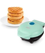 Mini Waffle Maker, Hash Browns with Easy to Clean, Non-Stick Surface Great Gift - £19.44 GBP
