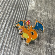 Charizard Enamel Pin Official Pokemon TCG Collectible Lapel Badge Brooch - $8.54