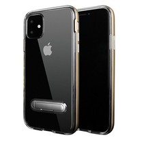 for iPhone 11 Pro 5.8″ Transparent Bumper Case w/ Kickstand GOLD - £5.79 GBP