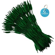 Pack Of 100 Pipe Cleaners Fuzzy Bumpy Chenille Stems For Creative Handma... - £11.79 GBP
